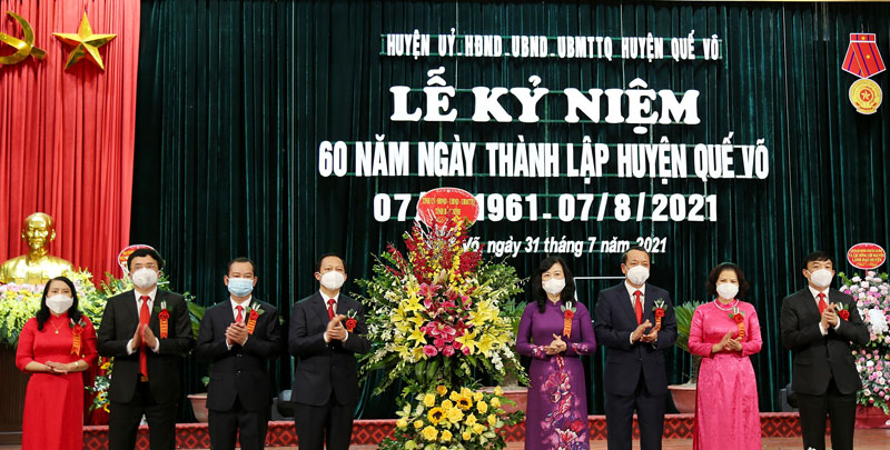 Kỷ niệm 60 năm thành lập huyện Quế Võ