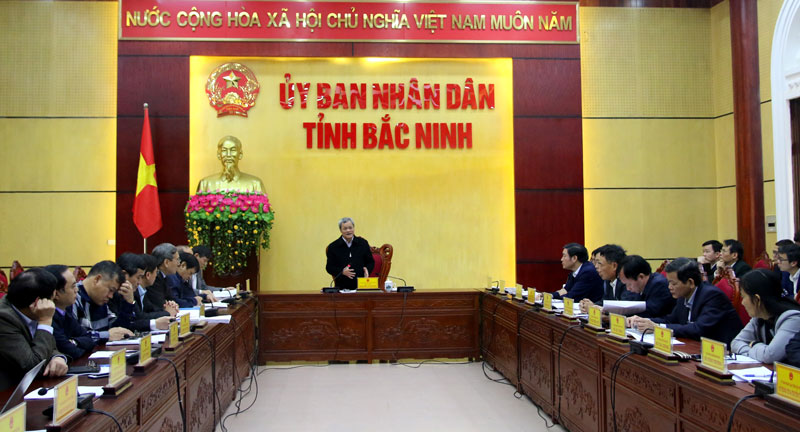 Họp Ban chỉ đạo lập quy hoạch tỉnh Bắc Ninh thời kỳ 2021-2030, tầm nhìn đến năm 2050