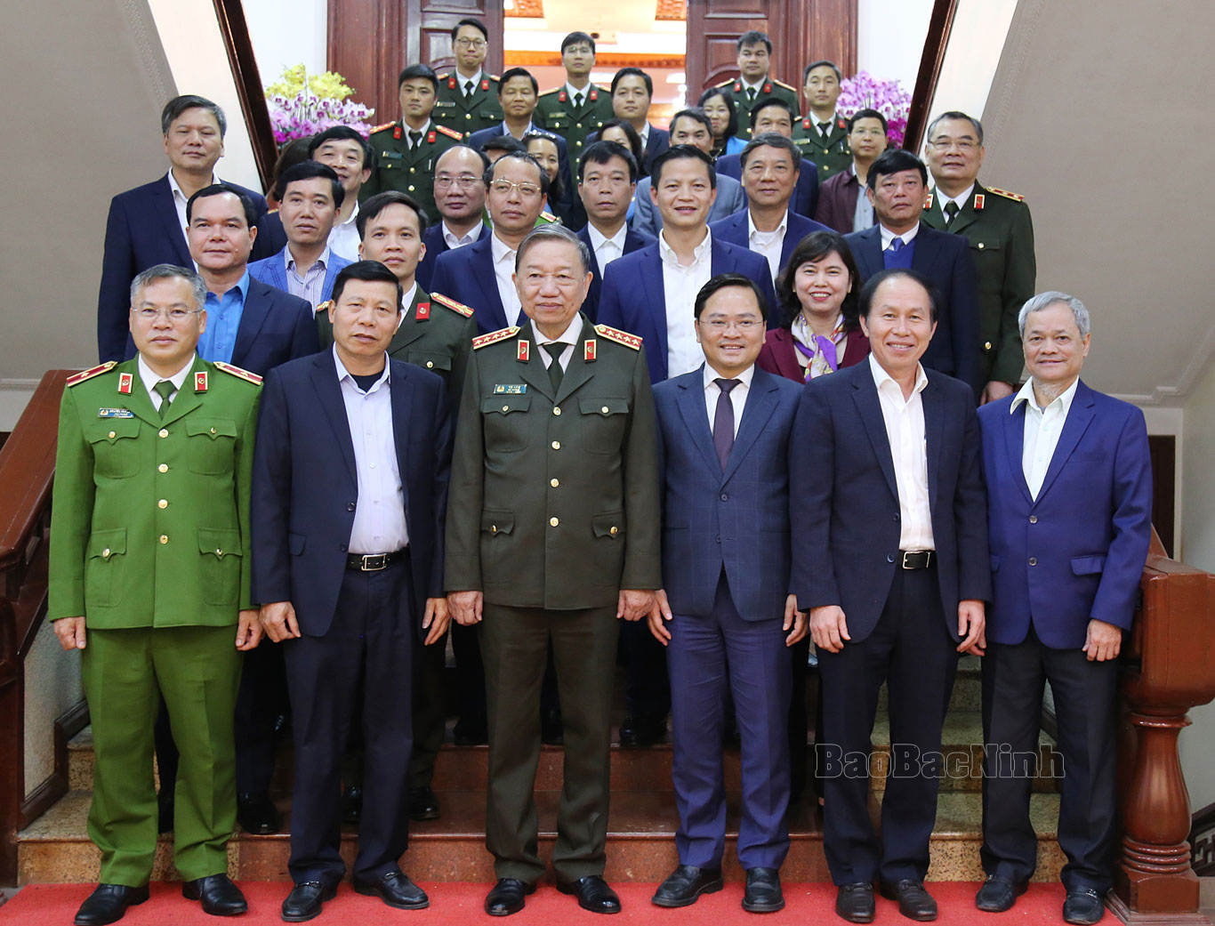 Bộ trưởng Bộ Công an Tô Lâm thăm và chúc Tết tại Bắc Ninh