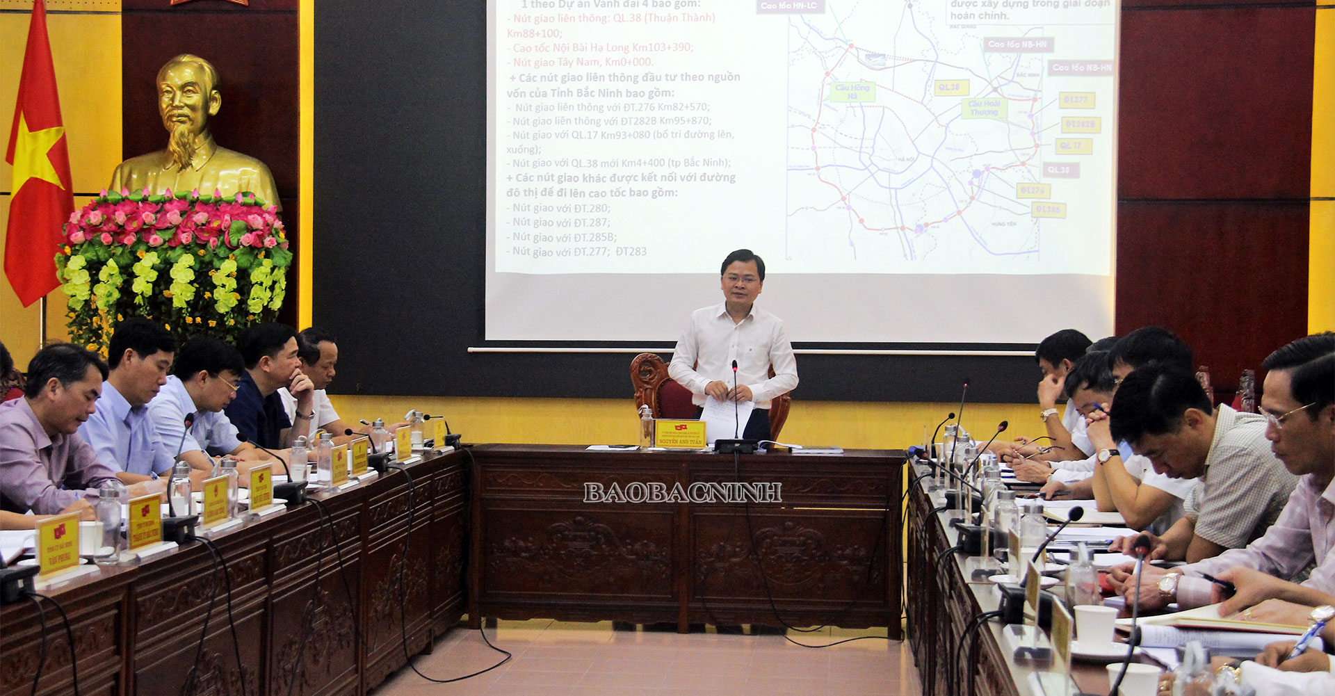 Họp Ban chỉ đạo thực hiện dự án đầu tư xây dựng đường vành đai 4 Vùng thủ đô Hà Nội