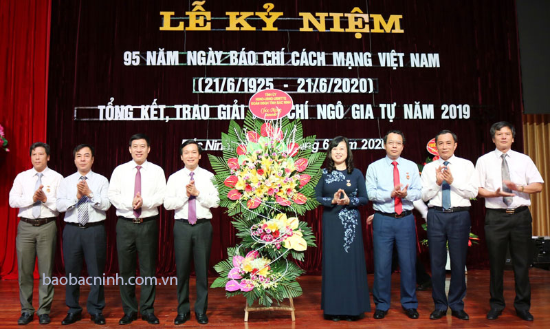 Hội Nhà báo tỉnh kỷ niệm 95 năm Ngày Báo chí Cách mạng Việt Nam và trao giải Báo chí Ngô Gia Tự năm 2019