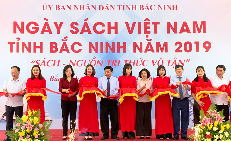 Gần 2 triệu bản sách trưng bày tại Ngày Sách Việt Nam tỉnh Bắc Ninh 2019