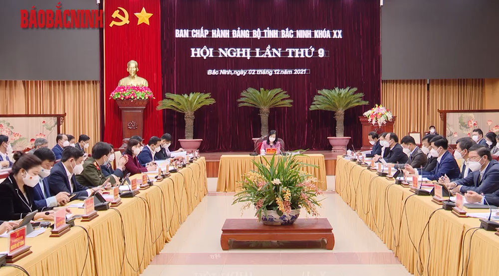Hội nghị lần thứ 9 Ban Chấp hành Đảng bộ tỉnh khóa XX
